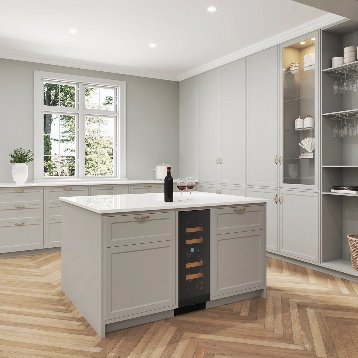 Unterbau-Weinschrank - Unterbaubare Weinkühlschränke